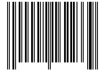 Number 2162233 Barcode