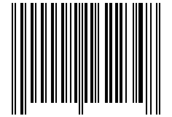 Number 2162234 Barcode