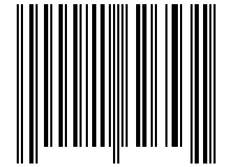 Number 21626531 Barcode