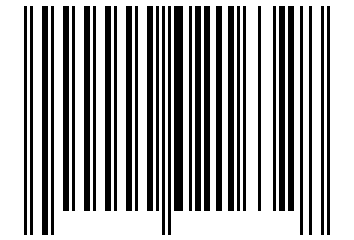 Number 21632 Barcode