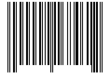 Number 2168461 Barcode