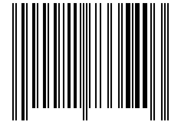 Number 21733540 Barcode