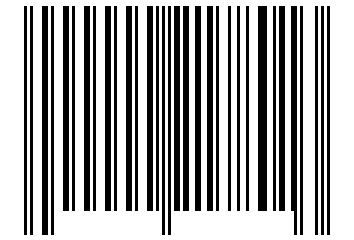 Number 217801 Barcode