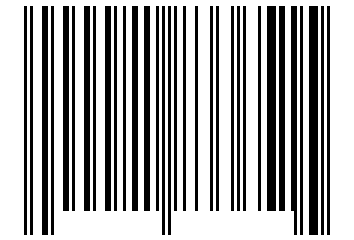 Number 21833651 Barcode