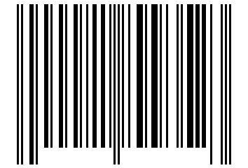 Number 21899352 Barcode