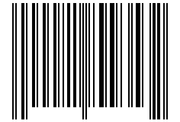 Number 21899353 Barcode