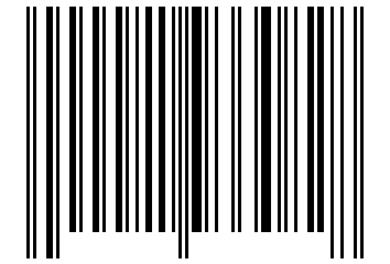 Number 21933082 Barcode