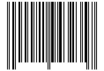 Number 21943235 Barcode