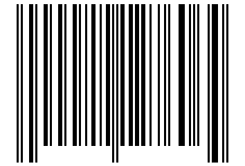 Number 22127606 Barcode