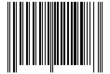 Number 2221998 Barcode