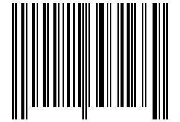 Number 22303166 Barcode