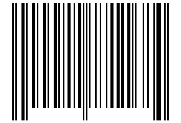 Number 22771168 Barcode