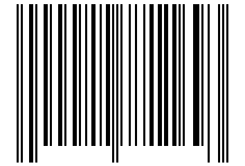 Number 22771169 Barcode