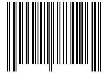 Number 22773126 Barcode