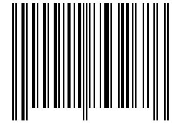 Number 22853268 Barcode