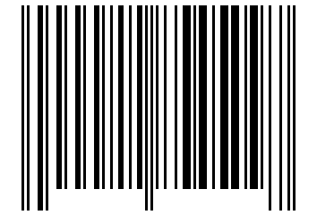 Number 22854509 Barcode