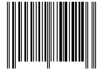 Number 22854510 Barcode