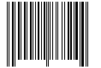 Number 22868244 Barcode