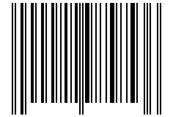 Number 22985853 Barcode