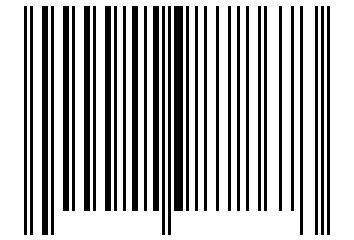 Number 22987867 Barcode