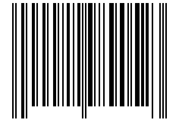 Number 22989052 Barcode