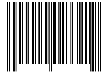 Number 23321 Barcode