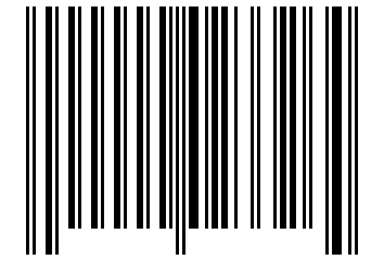 Number 23326 Barcode