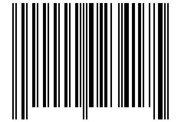 Number 23417 Barcode
