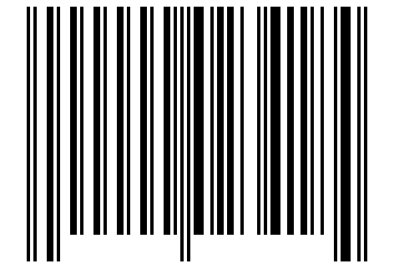 Number 23418 Barcode