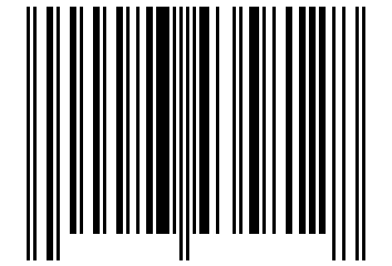 Number 23435812 Barcode