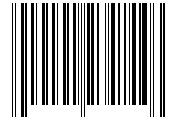 Number 234744 Barcode