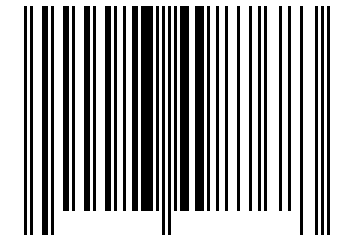 Number 23498768 Barcode