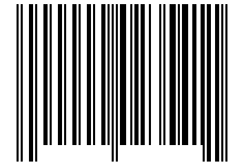 Number 23541 Barcode