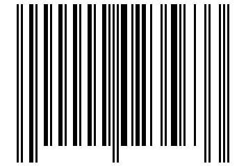 Number 23563 Barcode