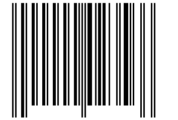 Number 23566 Barcode