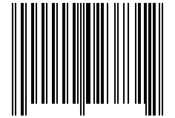 Number 23731 Barcode