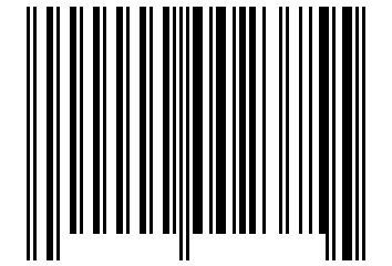 Number 2375 Barcode