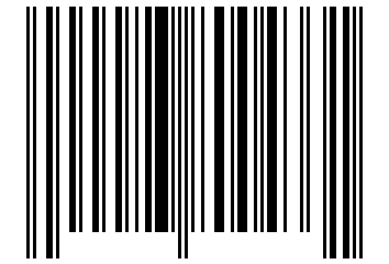 Number 23800433 Barcode