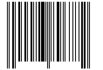Number 23896772 Barcode