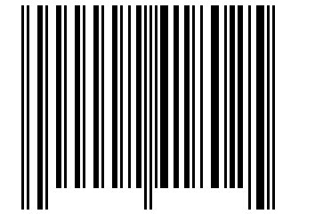 Number 2418025 Barcode