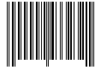Number 2433232 Barcode