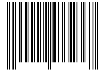 Number 2433236 Barcode