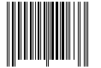 Number 24400633 Barcode
