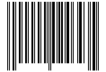 Number 24643 Barcode