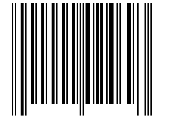 Number 24693 Barcode