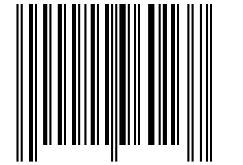 Number 24960137 Barcode