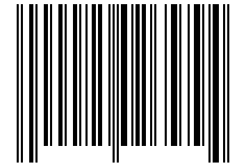 Number 25026579 Barcode