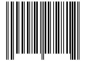 Number 25172812 Barcode