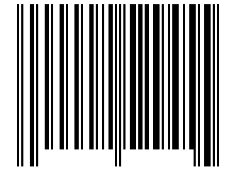 Number 2529455 Barcode