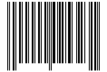Number 25323 Barcode